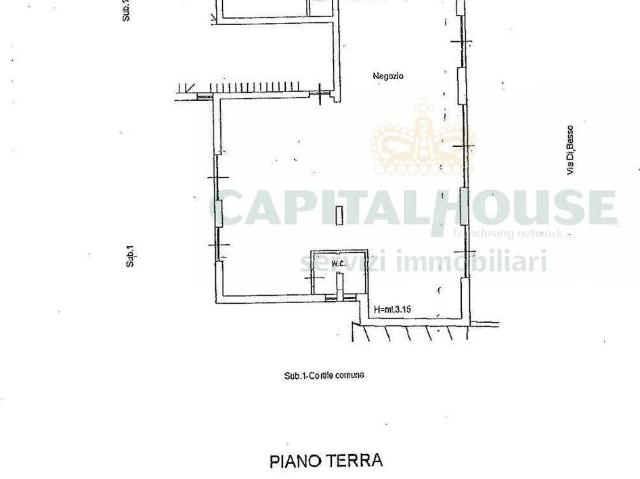 Negozio in affitto a Caserta