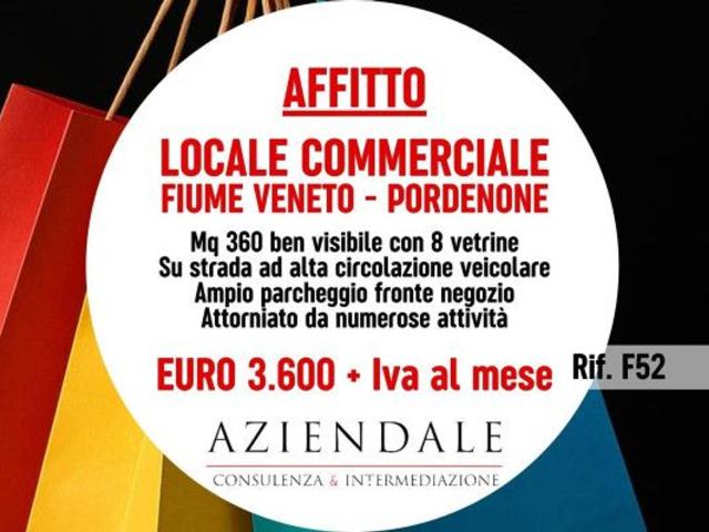 Negozio in affitto a Fiume Veneto