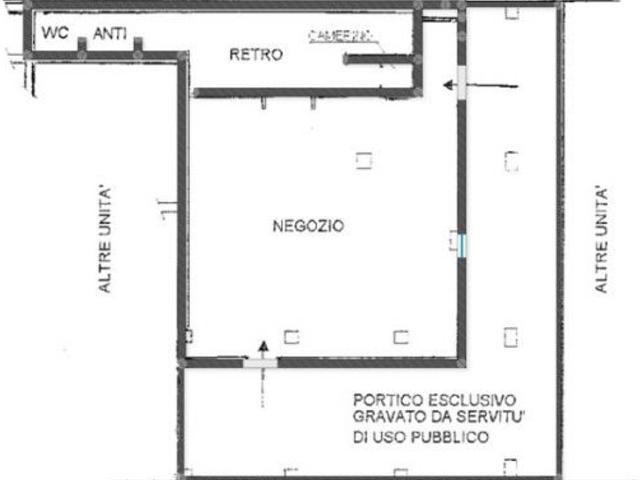Negozio in affitto a Montegrotto Terme
