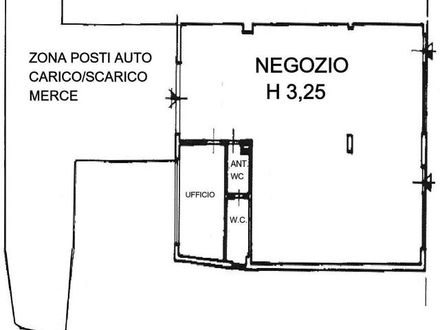 Negozio in affitto a Pistoia