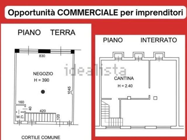 Negozio in vendita a Piacenza