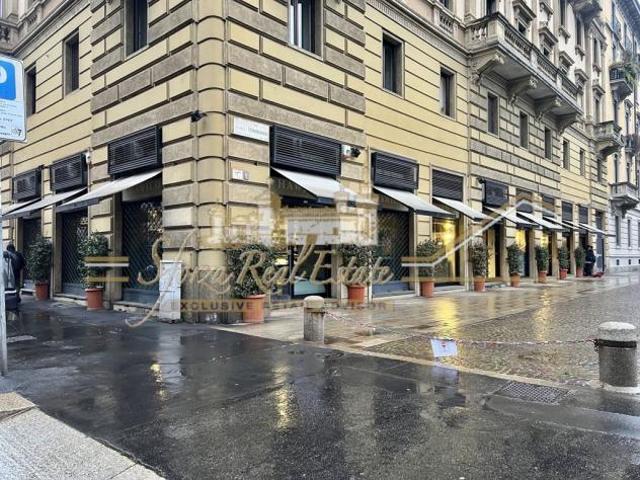 Negozio 11 Vetrine ad angolo a Milano