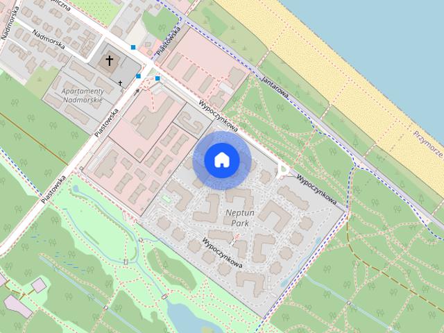 Neptun Park, 3 pokoje, klimatyzacja, 100m plaża i park