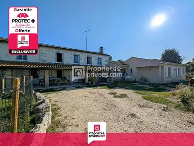 Nercillac 16200 Achat / Vente maison 9 pièces t9 jardin