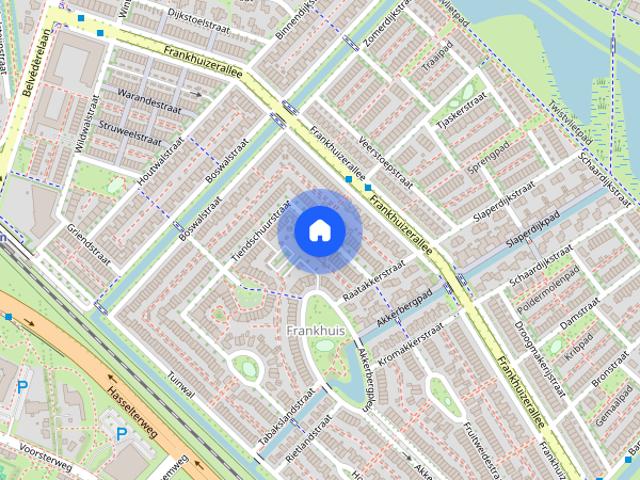 Nette eengezinswoning met tuin op centrale locatie in de prettige wijk.
