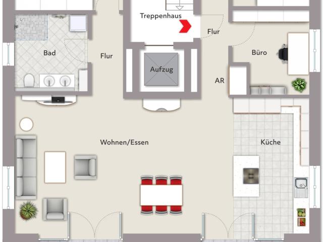 Nettokaltmiete exkl. Betriebskosten, for rent at Lauingen, Lauingen 89415