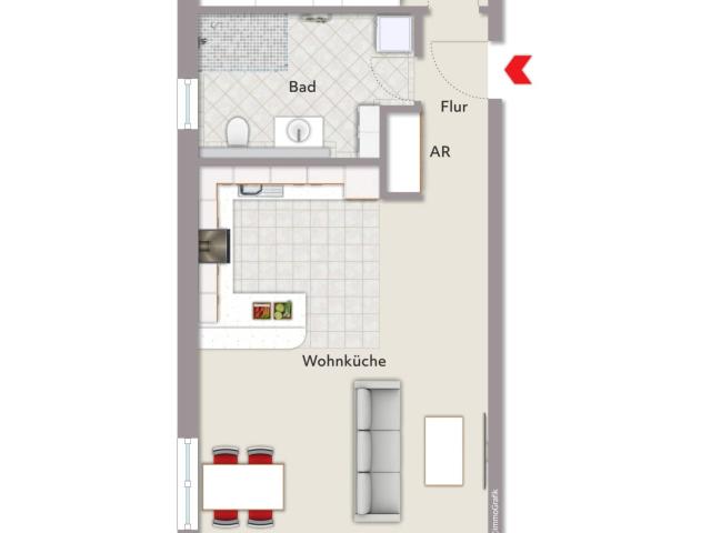 Nettokaltmiete exkl. Betriebskosten, for rent at Lauingen, Lauingen 89415