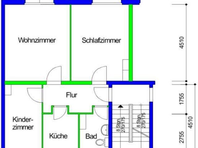 Nettokaltmiete exkl. Betriebskosten, for rent at Straße der Freundschaft 14, Zella Mehlis 98544
