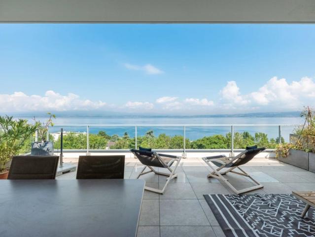 Neuvecelle T4 avec Terrasse et Vue Panoramique sur le Lac