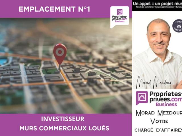 NEUVILLE EN FERRAIN 59960 MURS COMMERCIAUX LOUES