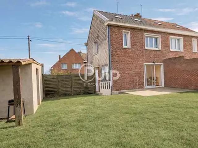 Neuville en Ferrain 59960 Achat / Vente maison 5 pièces t5 jardin terrasse