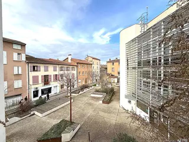 Neuville sur Saône 69250 Achat / Vente appartement 4 pièces t4 terrasse parking