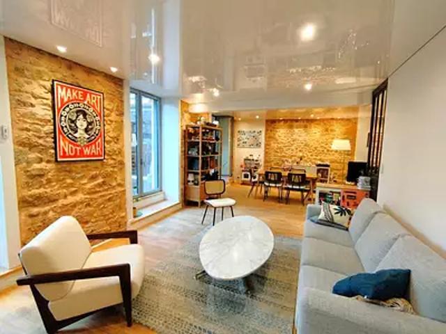 Neuville sur Saône 69250 Achat / Vente appartement 5 pièces t5 terrasse cave