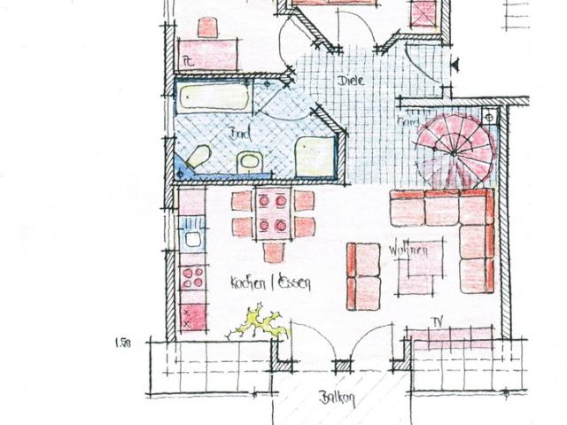 Neuwertige Exclusive/Moderne/Helle Maisonettwohnung 4 Zimmer im Neubaugebiet Sennfeld/Rempertshag
