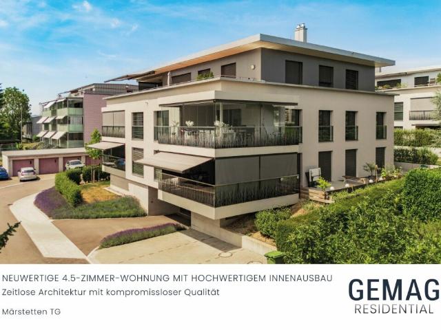 Neuwertige 4.5 Zimmer Wohnung mit hochwertigem Innenausbau