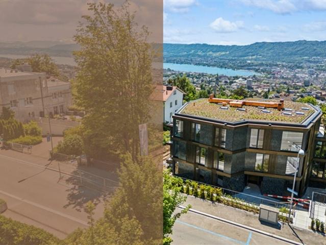 Neuwertige 4.5 Zimmer Wohnung mit Stadtsicht für höchste Ansprüche