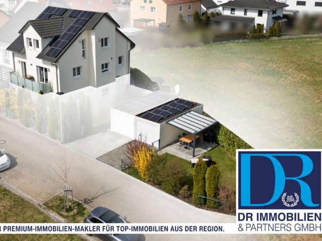 Neuwertige 5 Zi Whg auf zwei Etagen mit Klimaanlage, Garten und Einzelgarage
