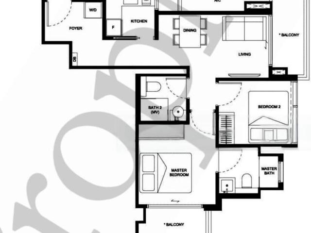 Neu At Novena D11, Apartment