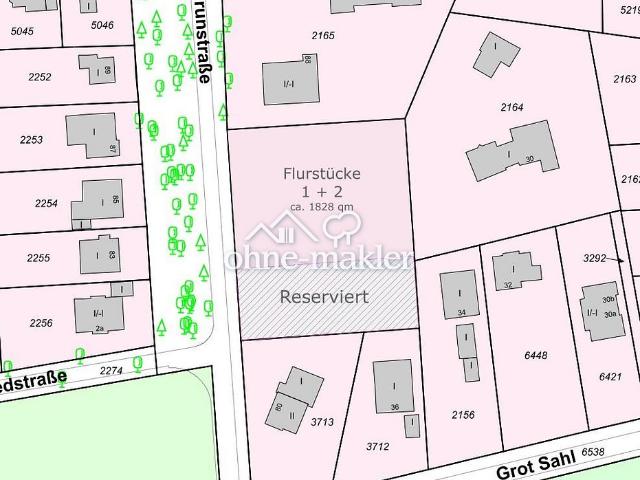 NEU* Baugrundstück teilbar Traumhaftes Wohnen am Klövensteen von Privat