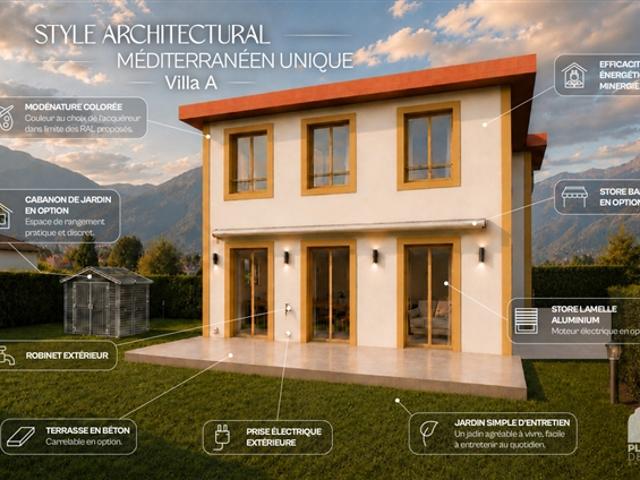 NEU – Hübsche Familienvilla mit 4,5 Zimmern – 114 m² – Grundstück A