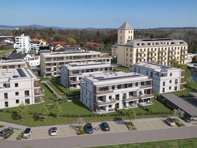 Neu! Modernes Wohnen mit Tiefgarage und Lift direkt neben den Traunauen Traun, Aumühlstraße