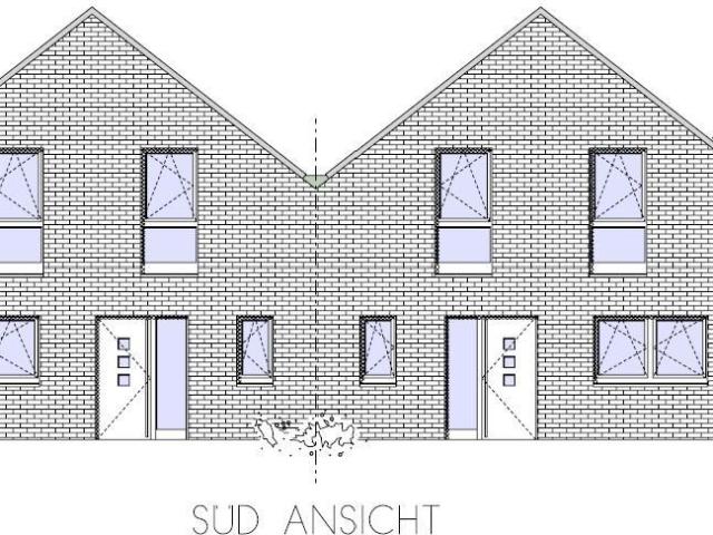 Neu Rohbau DHH mit Grundstück im Osten der Stadt jetzt zu verkaufen