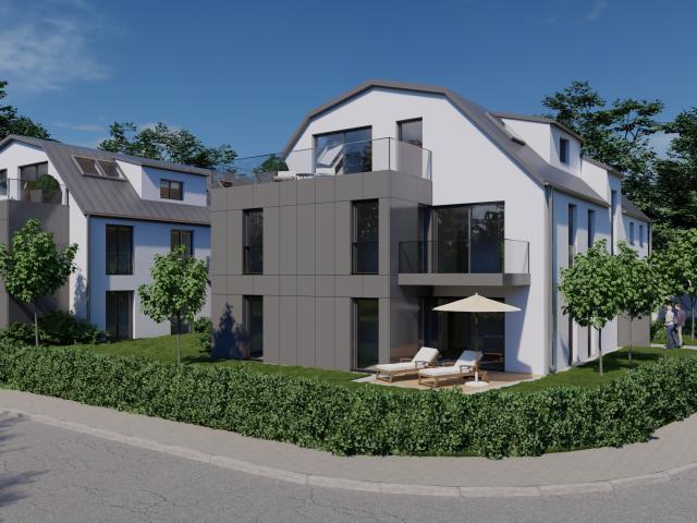 Neubautraum in Waldtrudering! 1 Zimmer Etagenwohnung in absolut ruhiger Lage