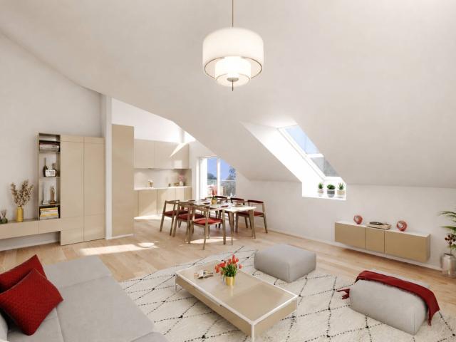 Neubau: 3,5 Zimmer Wohnung mit Balkon