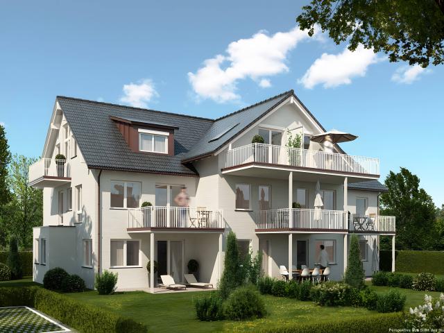 NEUBAU + 3 Zi. Dachgeschosswohnung mit Klimaanlage und 2 Balkonen