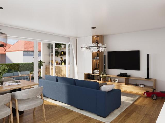 Neubau: 3 Zimmerwohnung mit Gartenanteil in 8 Familienhaus in guter Lage von Lindau Aeschach