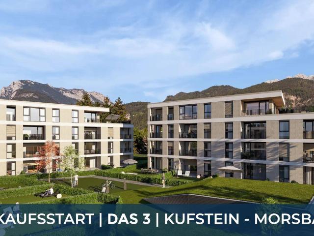 Neubau: 3 Zimmerwohnung in Kufstein Top A08