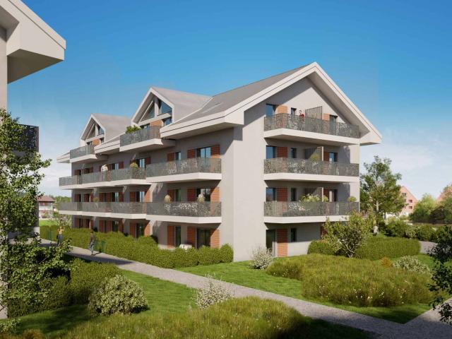 Neubau: 2,5 Zimmer Wohnung mit Balkon