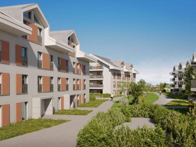 Neubau: 2,5 Zimmer Wohnung mit Balkonen