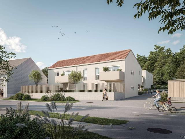 Neubau: 2 Zimmerwohnung mit Balkon mit Kaufoption