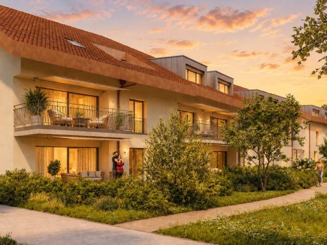 Neubau: 4.5 Zimmerwohnung mit Terrasse und Garten