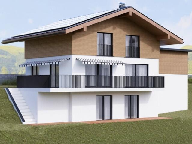 Neubau 6½ Zimmer Einfamilienhaus mit herrlichem Ausblick auf Eiger, Mönch und Jungfrau