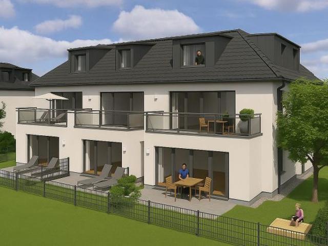 NEUBAU: 6 Stadthäuser in der Gartenstadt Trudering – schlüsselfertig! Mit Außenanlagen, Einzäunung, Hausanschluß