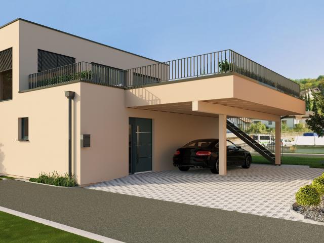 Ihr neues Familienparadies in Dornach: Modernes 5.5 Zimmer Einfamilienhaus mit lichtdurchfluteten Räumen und grosszügiger Terrasse