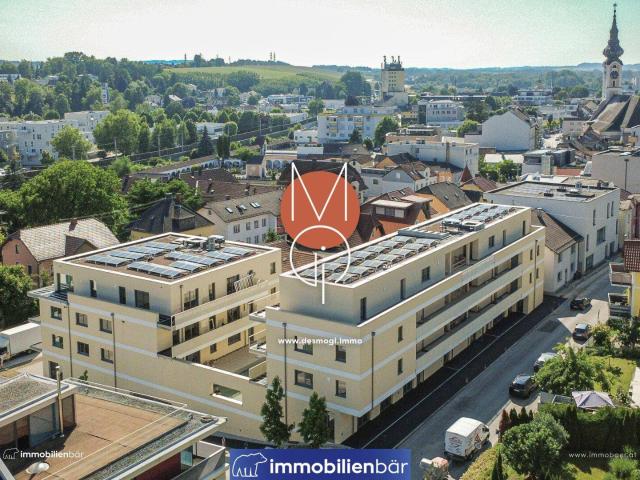 Neubau Anlegerwohnung im Zentrum von Grieskirchen Top 1 Haus Prechtlerstraße / 2 Zimmerwohnung mit Blick über Grieskirchen