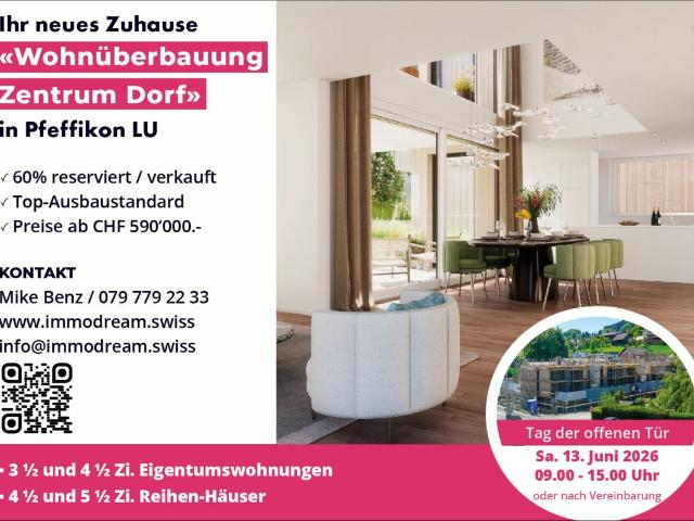 NEUBAU Attraktive und moderne 4 ½ Zi. Eigentumswohnung, im 2.OG