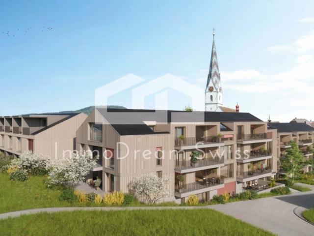 NEUBAU Attraktive und moderne 3 ½ Zi. Garten Eigentumswohnung A3