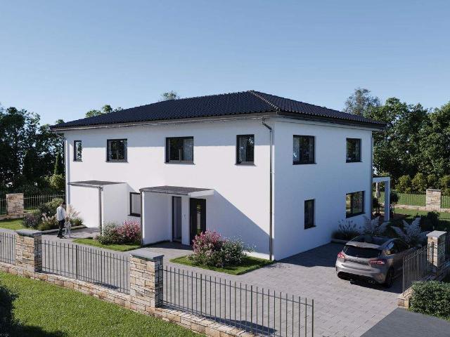 Neubau Doppelhaus in Eltingshausen