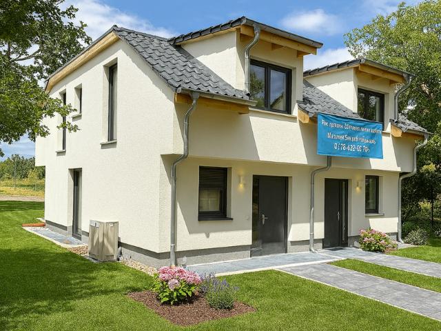 Neubau Doppelhaushälfte in Berlin Falkenberg –Für Familien &Paare