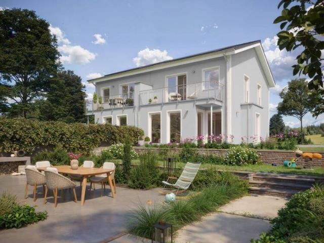 Neubau Doppelhaushälfte mit Ausbau Dachgeschoss in zentraler Lage