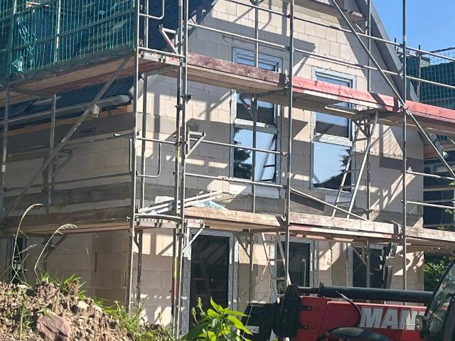 Neubau Doppelhaushälfte mit sonnigem Grundstück am Volksdorfer Wald