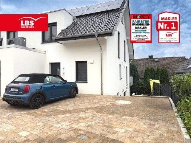 Neubau Doppelhaushälfte ohne Garten aber mit viel Balkon! Prov. frei!