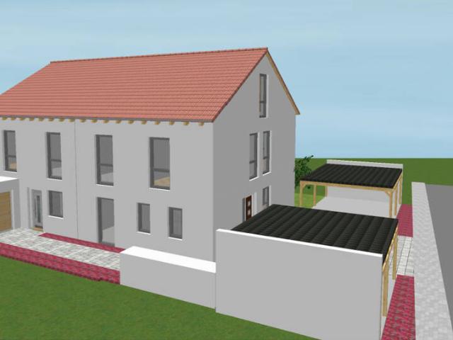 Neubau DHH in KFW 40 Plus!