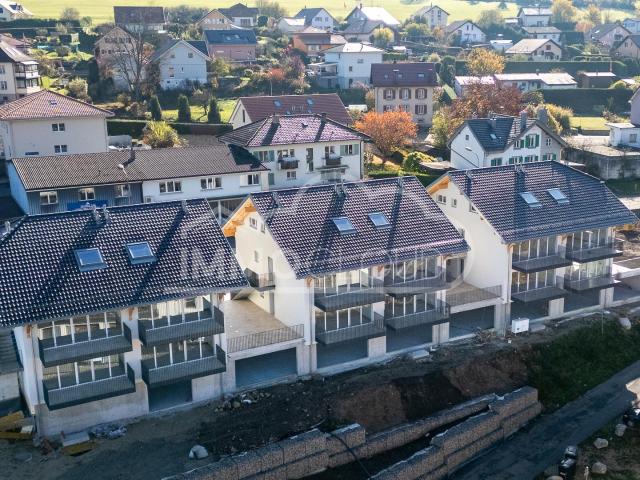 Neubau, die Wohnungen sind fertig