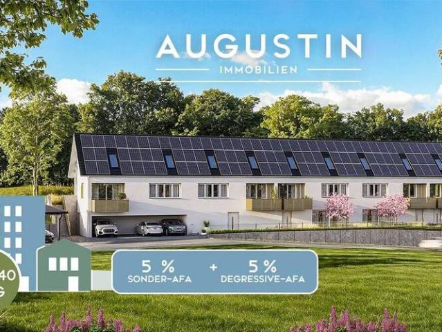 NEUBAU • EH 40 QNG Plus • Innovatives Mehrfamilienhaus mit 8 WE
