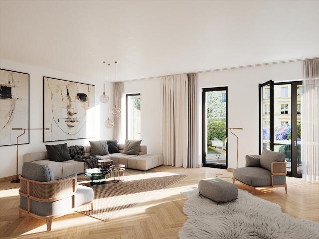Neubau Eigentumswohnung in ruhiger Hinterhoflage!